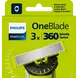 Philips Oneblade 360 Navulmesjes QP430/50 3 stuks