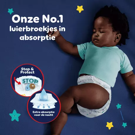 Pampers Baby Dry Night Pants Luierbroekjes Maat 4 9-15 KG 40 Stuks