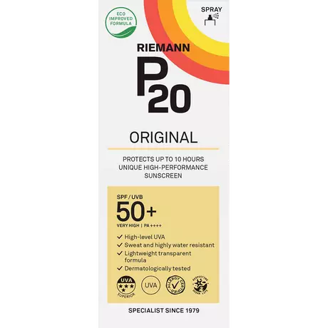 P20 Original Zonnebrand SPF50+ 175 ML