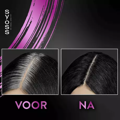 Syoss Uitgoeispray Zwart 120 ML