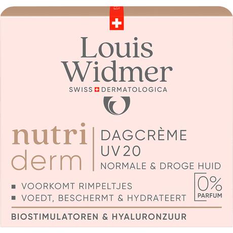 Louis Widmer Nutriderm Dagcr�me UV SPF 20 Zonder Parfum 50 ML