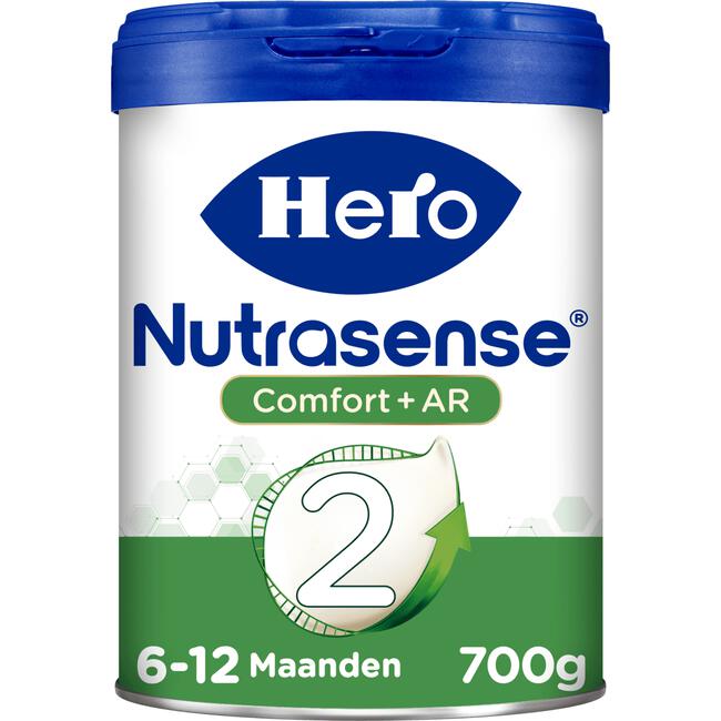 Hero Nutrasense Comfort+ AR Opvolgmelk 2 (6+m) 700g