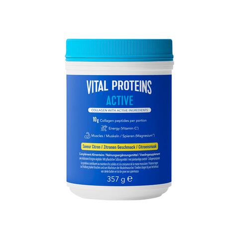 Vital Proteins Active Collageen Citroensmaak Pot 357 GR&nbsp;