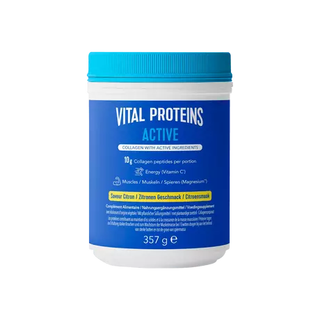 Vital Proteins Active Collageen Pot Citroensmaak 357 gram