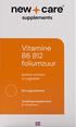 New Care Vitamine B6 B12 Foliumzuur Zuigtabletten 60 stuks