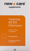New Care Vitamine B6 B12 Foliumzuur Zuigtabletten 60 stuks