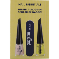 Herome Nail Essentials Set Droge en Geribbelde Nagels