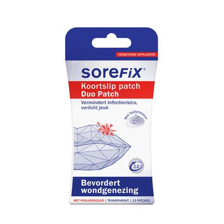 SoreFix Duo Patch voor Koortslip behandeling 15 stuks