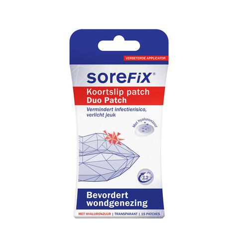 SoreFix Duo Patch voor Koortslip behandeling 15 stuks