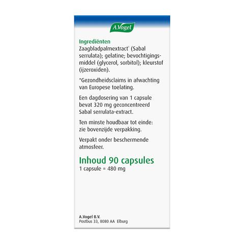 A.Vogel Prostaforce Helpt om Normaal te Blijven Plassen1* Capsules 90 stuks