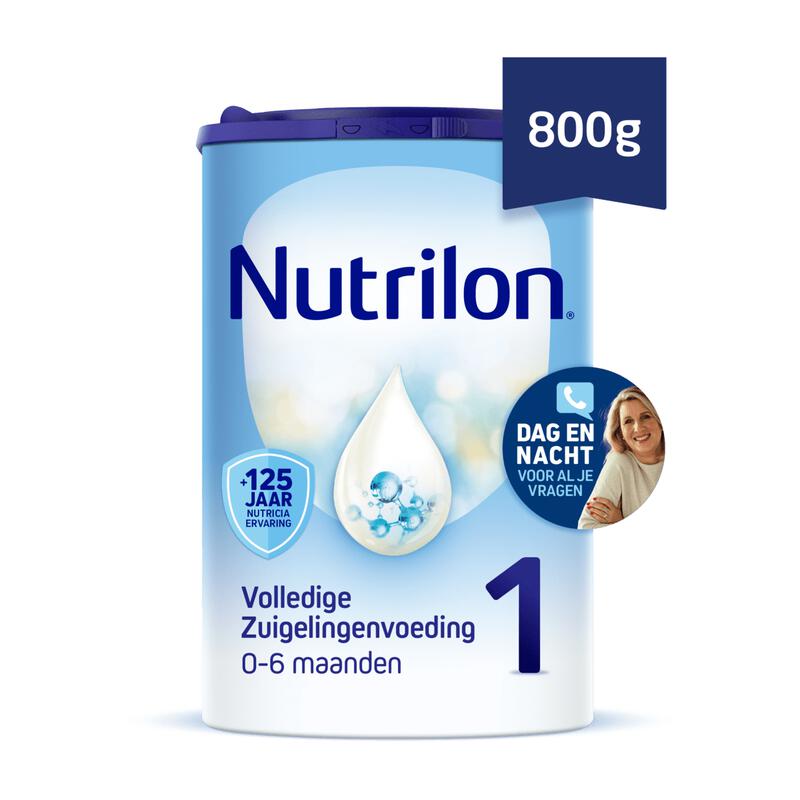 Nutrilon 1 Volledige Zuigelingenvoeding 0-6 Maanden 800 gram