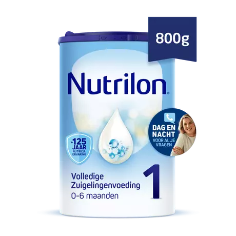 Nutrilon 1 Volledige Zuigelingenvoeding 0-6 Maanden 800 gram