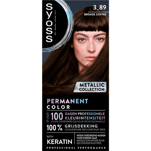 Syoss Metallic Collection Haarverf 3-89 Bronze Coffee