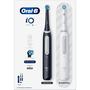 Oral-B iO 4 Zwart & Wit 2 Elektrische Tandenborstels By Braun