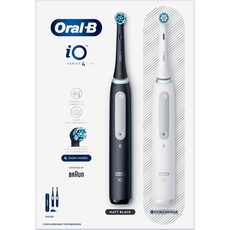 Oral-B iO 4 Zwart & Wit 2 Elektrische Tandenborstels By Braun