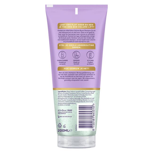 Andrélon Volume Boost Shampoo Scrub 200 ML