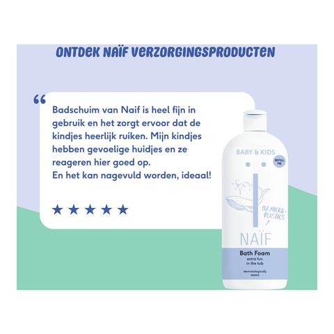 Naïf Bath Foam Refill 500 ML