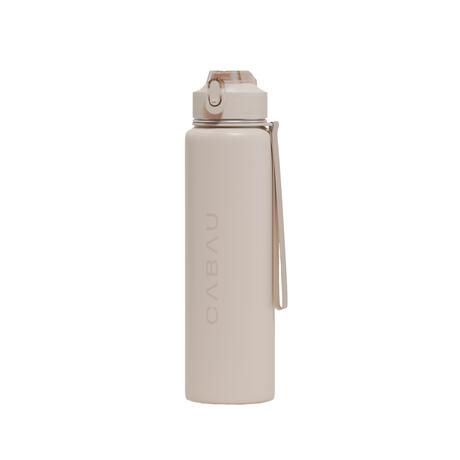 Cabau Lifestyle Bloom Bottle Stainless Steel - Beige