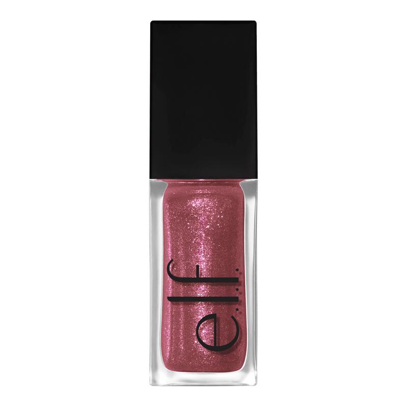 e.l.f. Glow Reviver Lip Oil Glimmer Divine Wine
