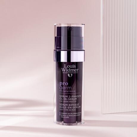Louis Widmer Proderm Tweefasig Serum Olie-In-Serum Licht Geparfumeerd 35 ML