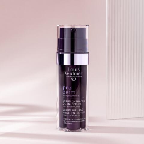 Louis Widmer Proderm Tweefasig Serum Olie-In-Serum Licht Geparfumeerd 35 ML
