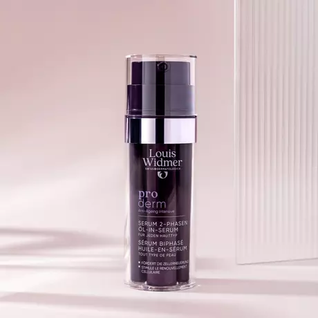 Louis Widmer Proderm Tweefasig Serum Olie-In-Serum Licht Geparfumeerd 35 ML