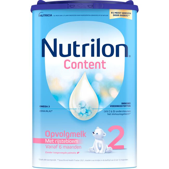 Nutrilon Content 2 Opvolgmelk 6-12 Maanden 800 GR