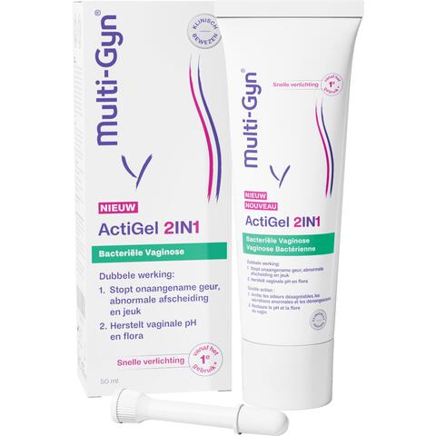 Multi-Gyn ActiGel 2in1 bij bacteriële vaginose 50ml