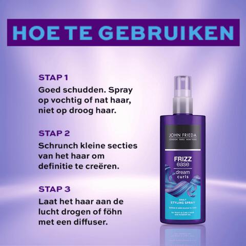 John Frieda Frizz Ease Dream Curls Daily Styling Spray 200 ML