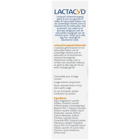 Lactacyd Verzorgende Wasemulsie  Intieme Hygiëne 300 ML