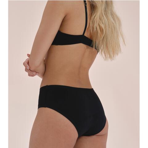 Snuggs Menstruatieondergoed Zware Menstruatie Classic Zwart Maat L