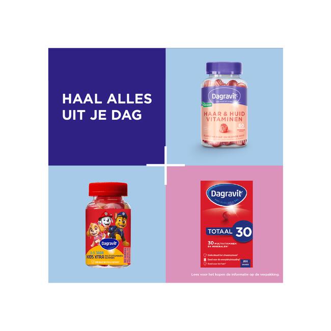 Dagravit Gummies Huid & Haar Vitamines 60ST