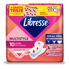 Libresse Ultra Normal Multistyle Maandverband 10 stuks