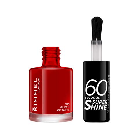 Rimmel London 60 Seconds Super Shine nagellak 315 Queen Of Tarts