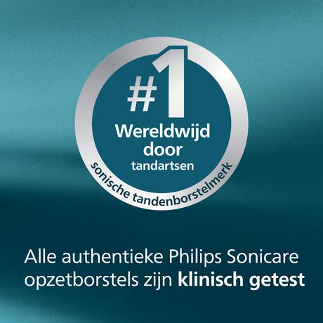 Philips Sonicare Opzetborstels Wit HX9002/87 2 stuks