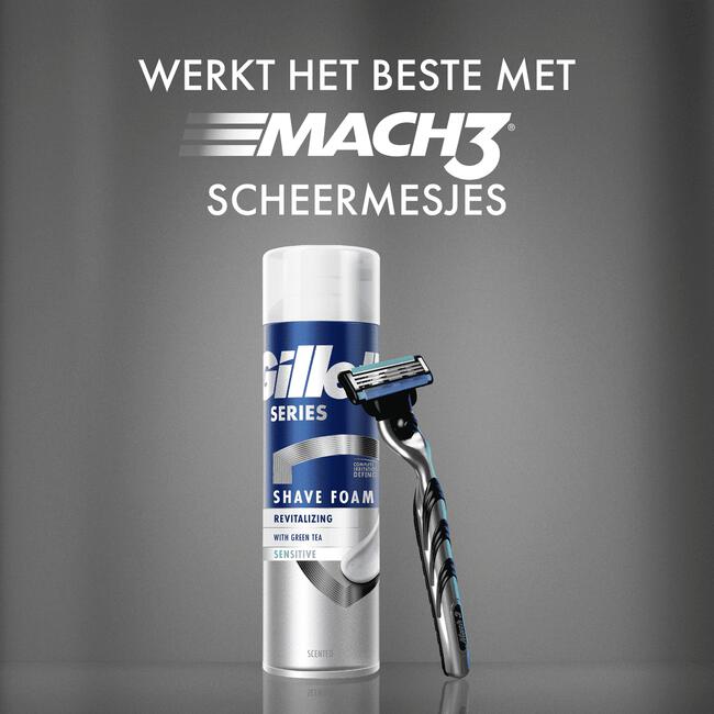 Gillette Series Revitaliserende Scheerschuim 250 ML