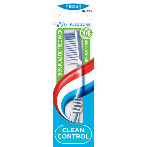 Aquafresh Clean Control Medium Tandenborstel 