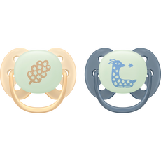 Philips Avent Fopspeen Ultra Soft Nighttime 6-18M SCF094/03 2 stuks