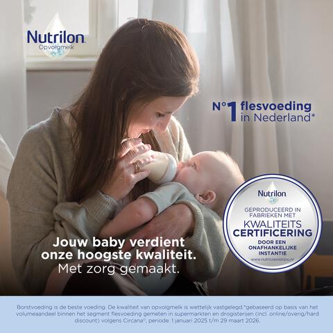 Nutrilon Tabs 1 Volledige Zuigelingenvoeding 0-6 Maanden