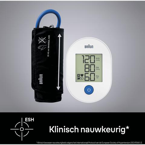 Braun BUA4000EU Bovenarm Bloeddrukmeter ExactFit 1E