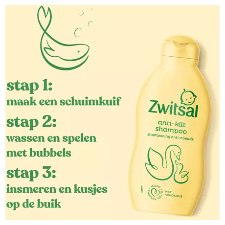 Zwitsal Shampoo Anti-Klit 200 ML