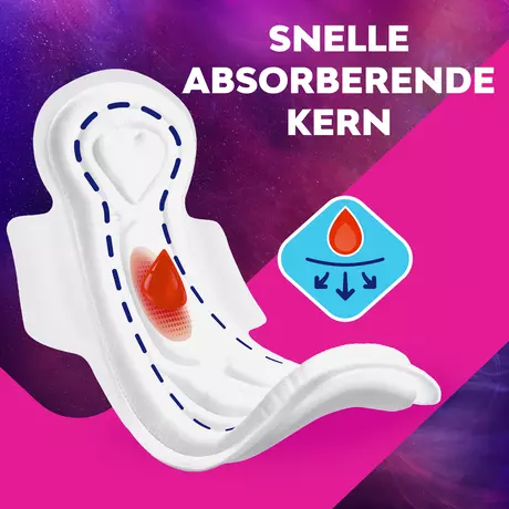 Libresse Maxi Maandverband Goodnight 10 stuks