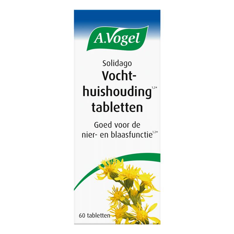 A.Vogel Solidago Goede Vochthuishouding Tabletten 60 stuks