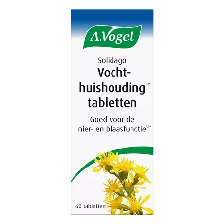 A.Vogel Solidago Goede Vochthuishouding Tabletten 60 stuks