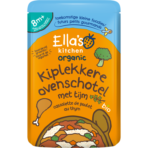 Ella's Kitchen Bio Ovenschotel Kip Tijm 8+ Maanden 190 gram