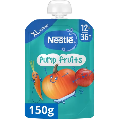 Nestle Pump Fruits Smoothie Appel Wortel Pompoen 150 Gr