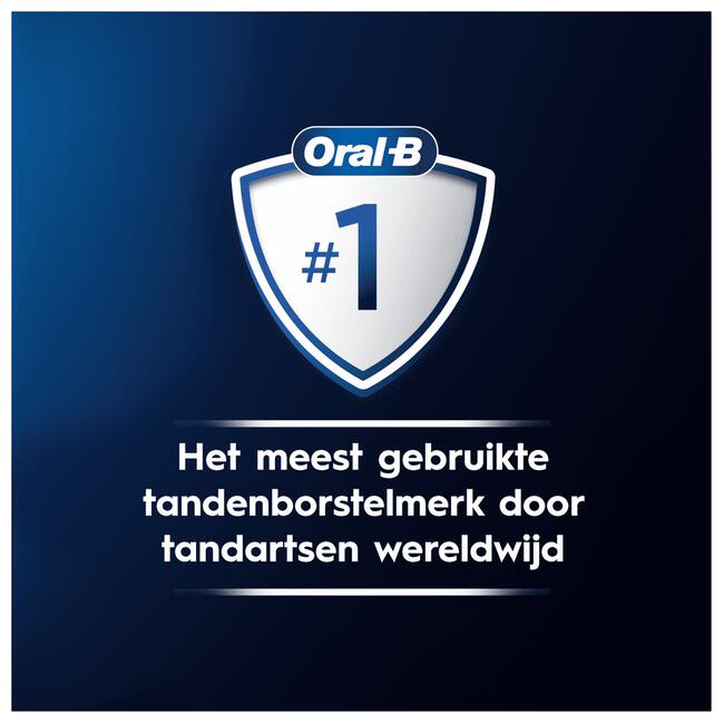 Oral-B iO 3 Duo Zwart & Blauw 2 Elektrische Tandenborstels