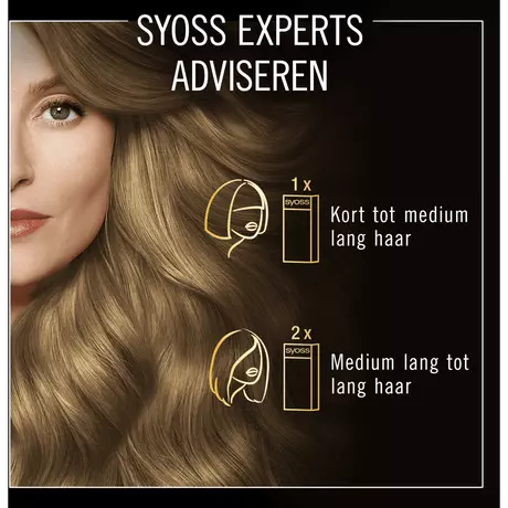 Syoss Oleo Intense Permanente Haarkleuring 8-60 Honingblond/Blond Miel