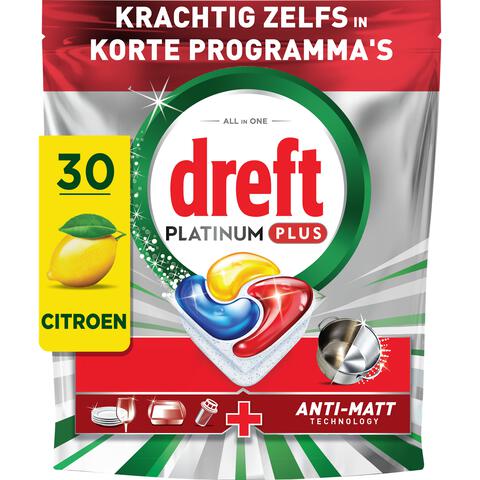 Dreft Vaatwas Platinum Plus Citroen 30 Stuks