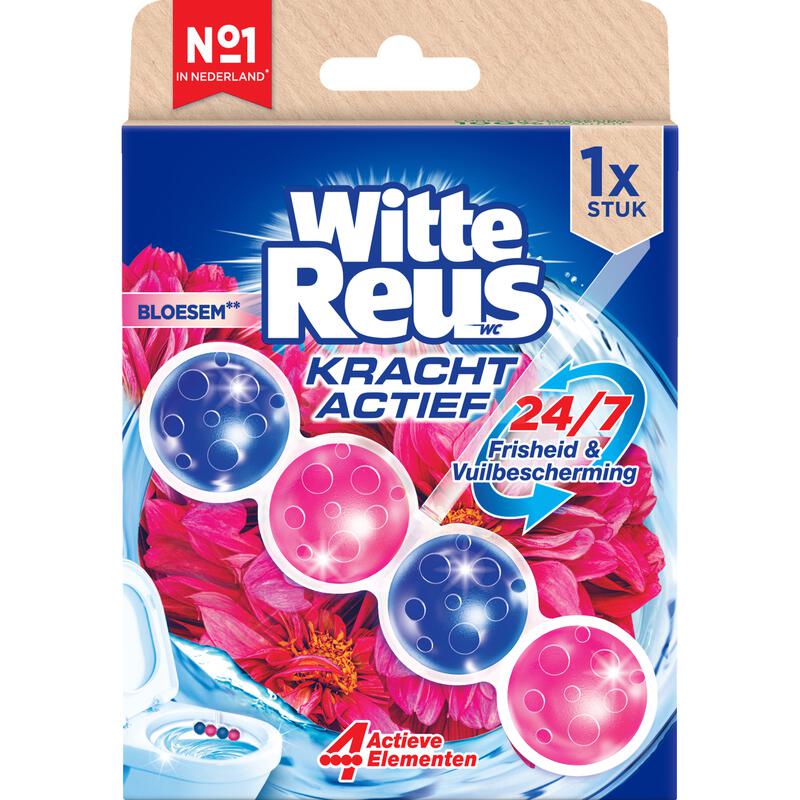 Witte Reus Kracht Actief Bloesem Toiletblok 50 gram